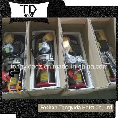 PA Mini Electric Hoist Wire Rope Lifting Hoist Best Selling