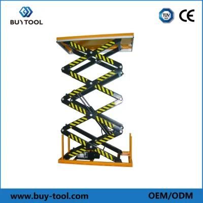 Cargo Scissor Lift Platform Specified by Customer