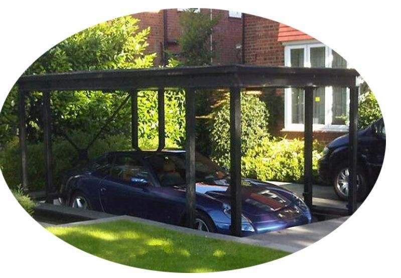 Hydraulic Driven Underground Garage Scissor Parking Lift