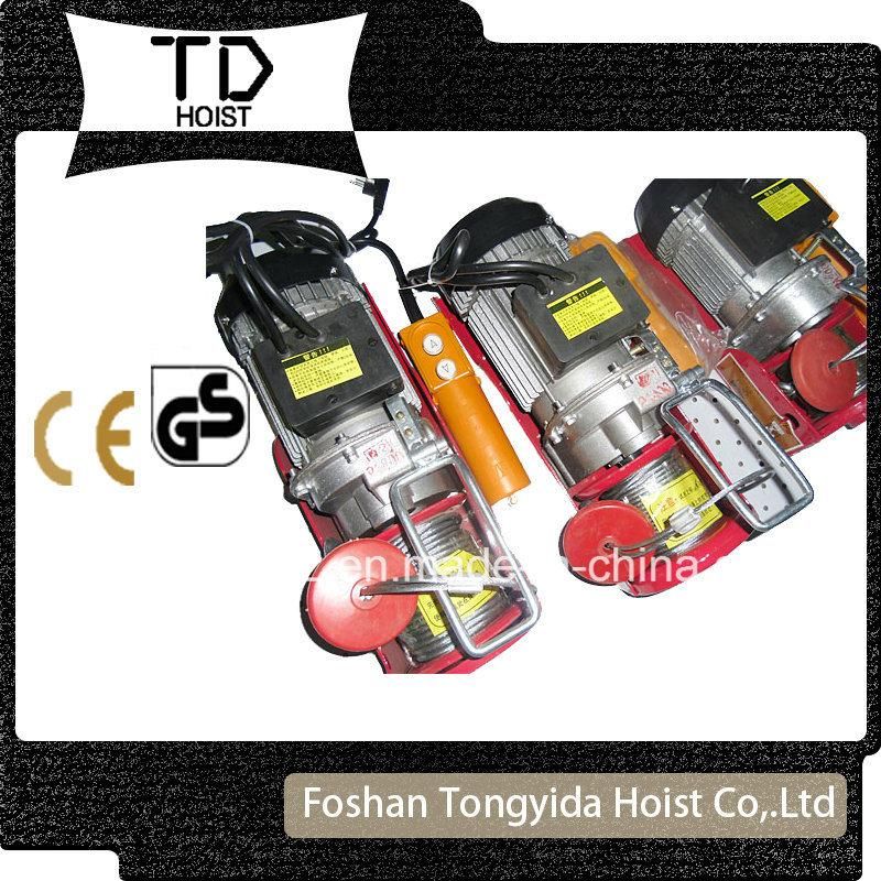 Mini PA Electric Hoist Wire Rope Lifting Hoist