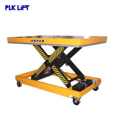 Mobile Scissor Lift Table for Material Handling