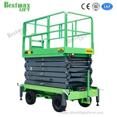 Mk1400 14m Platform Height Mobile Scissor Lift Platform