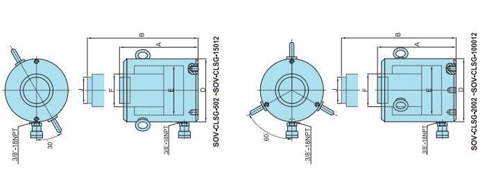 High Tonnage Single Acting Lock Nut Jack (SOV-CLSG)