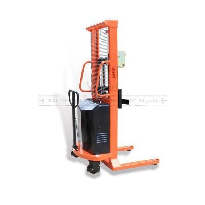 Drum Lifter 500kg Semi-Electric Drum Stacker with Battery 12V/120ah