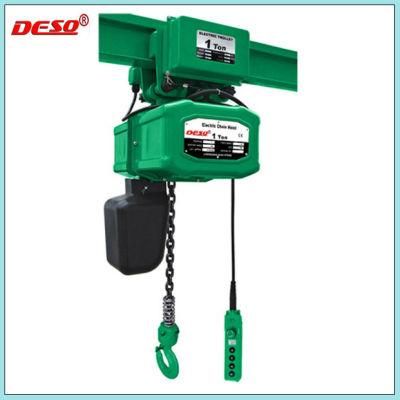Large Capacity Lifting Electric Chain Hoist with Trolley