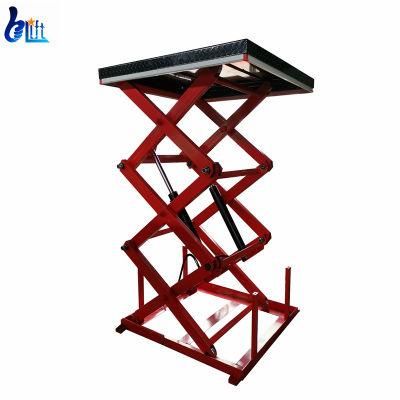 Load Capacity Height Custom Stationary Lift and Carry Parts Small Scissor Sizzor Lift for Car