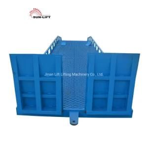 Heavy Duty Hydraulic Container Mobile Yard Ramp for Sale with Ce