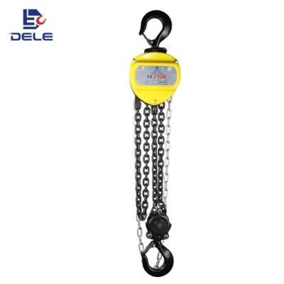 Manual Chain Hoist Lifting Equipment Chain Block Ck-3t