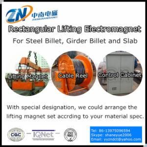 Lifting Electromagnet for High Temperature Type Billet, Girder Billet and Slab MW22