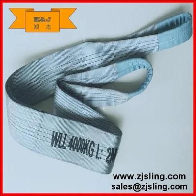 4t Flat Polyester Webbing Sling for Lifting L= Customized