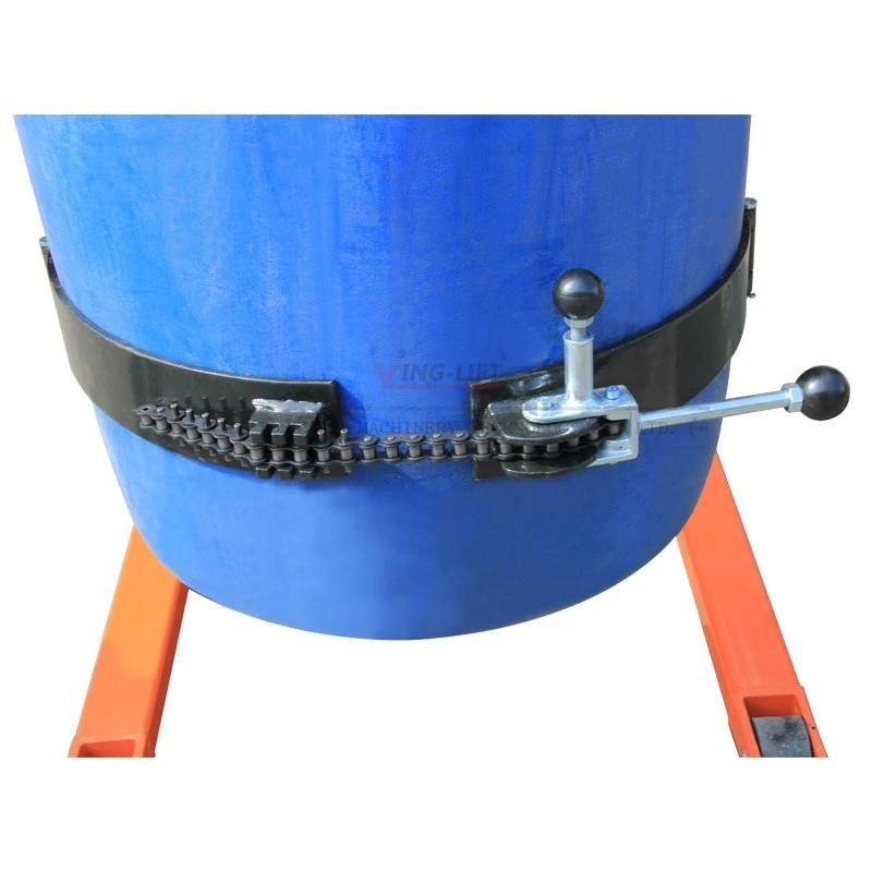 Loading Capacity 450kg Electric Lifting and Rotating Drum Rotator with Tow Stages