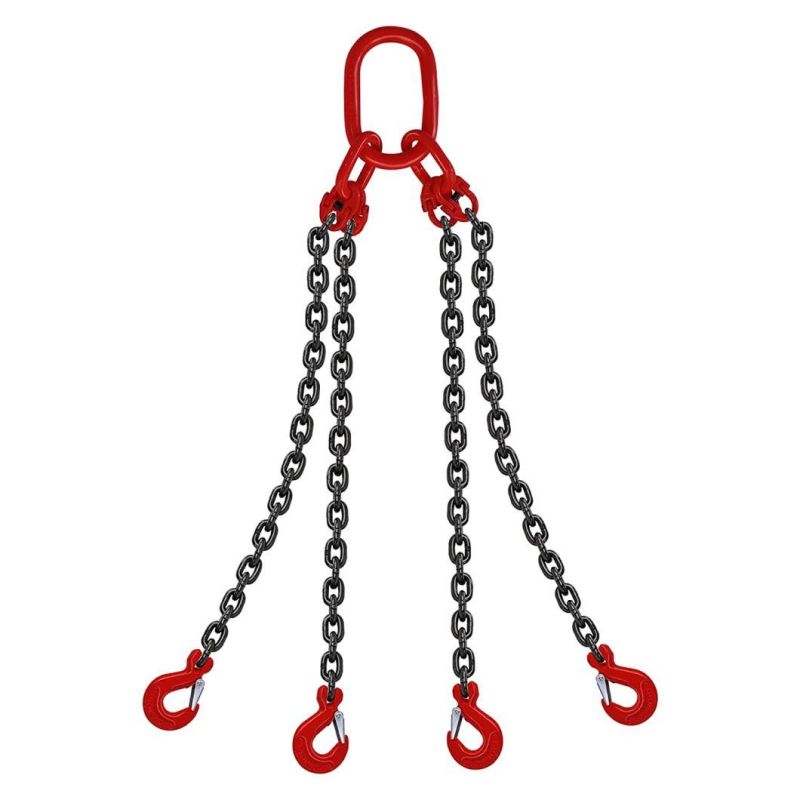 Heavy Duty G80 Four Legs Lifting Chains Slings