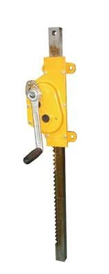 Wall Mounted Rack &amp; Pinion Jack - Mjw Series