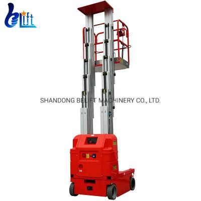 11m High Quality Dual Mast Aluminum Lift Low Level Access