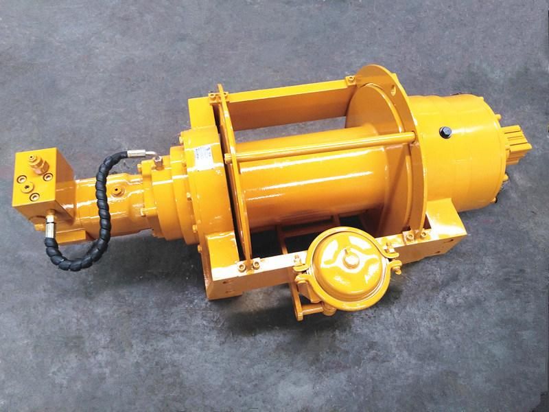 Hydraulic Pulling Winch Truck Winch 20 Ton Capacity Winch