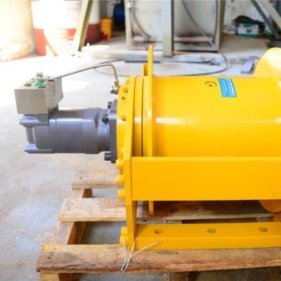 Tractor/Fish Boat/Crane/Marine Windlass Wire Rope Towing Hydraulic Winch 8kn Pulling Force