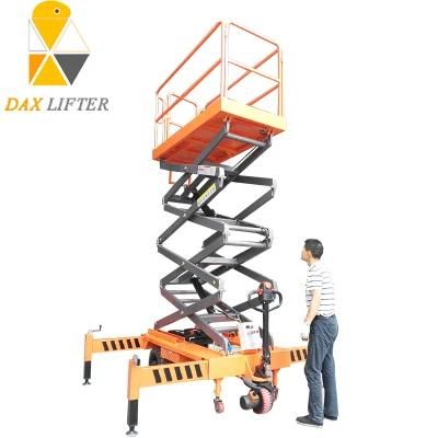 China Daxlifter Brand Stable Stable 6-18m 500kg Lightweight Scissor Lift