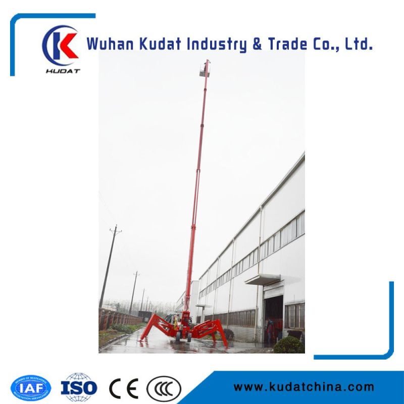 Kd-R36 Four Wheels Spider Tracked Boom Lift for Repairing