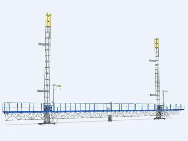 Rack and Pinion Motor Lift Platform