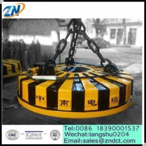 Circular Shape Liting Electromagnet for Steel Scrap of MW5 Series