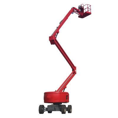 20m Self-Propelled Articulated Electric Boom Lift for Construction Works