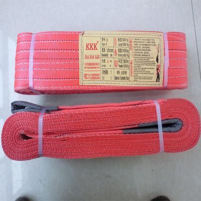 1t 2m 25mm Polyester Webbing Sling Safety Factor 6: 1 Standard En 1492-1: 2000+A1: 2008 OEM ODM Factory