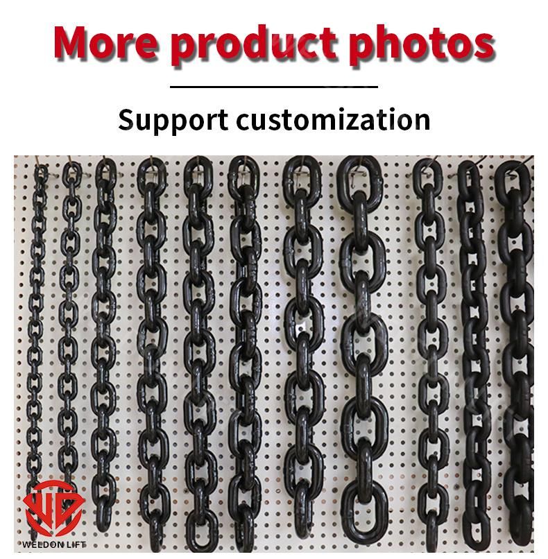 High Strength Galvanized Link Chain G80 Lashing Lifting Chain