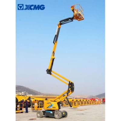 XCMG Official Xga16 16m Boom Lift Electric Trailer Cherry Picker