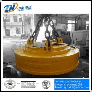 Dia-1800mm Circular Lifting Electro Magnet Suiting for 16t Crane MW5-180L/1