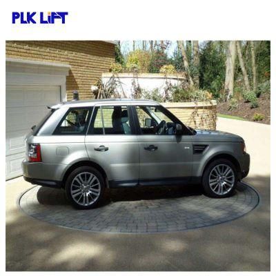 4mm Checkered Steel Plate Gear Transmission Car Turntable Rotating Platform