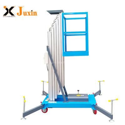 Single Column Hydraulic Aluminum Alloy Lifting Platform with Light Weight