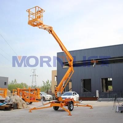 Workshop Crane Tree Care and Maintance Car Telescopic Boom Lift