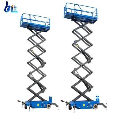 300kg 450kg Load Electric Movable Hydraulic Scissor Man Lift Tables