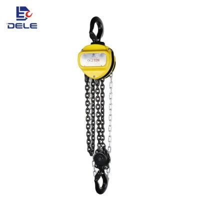 Manual Chain Hoist Lifting Equipment Chain Block Ck-0.5t