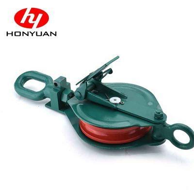 Hardware Tools Zinc Alloy Double Pulley with Swivel Eye