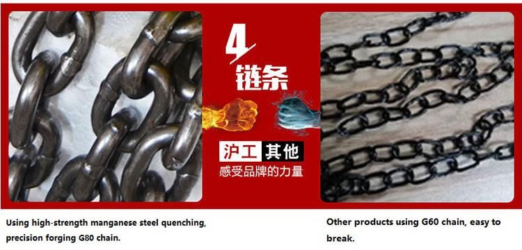 Chain Pulley Blocks Manaul Chain Hoist Hand Block
