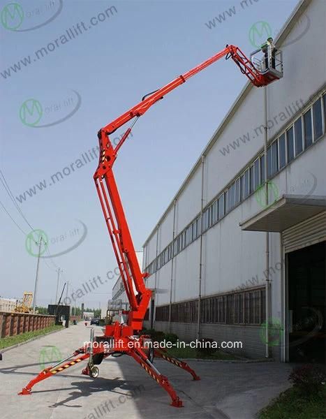 Traction Type Electric AC Power Telescopic Genie Boom Lift