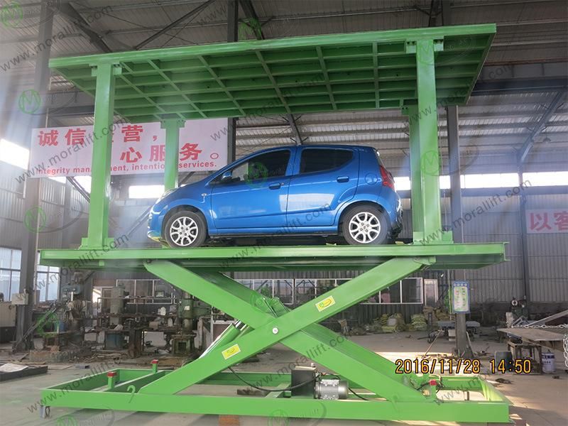 Double Platform Car Parking Scissor Lift
