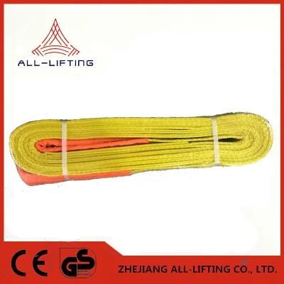 8600lbs 3&prime; &prime; 75mm American Standard Double Flat Lifting Belt Strap Polyester Webbing Sling
