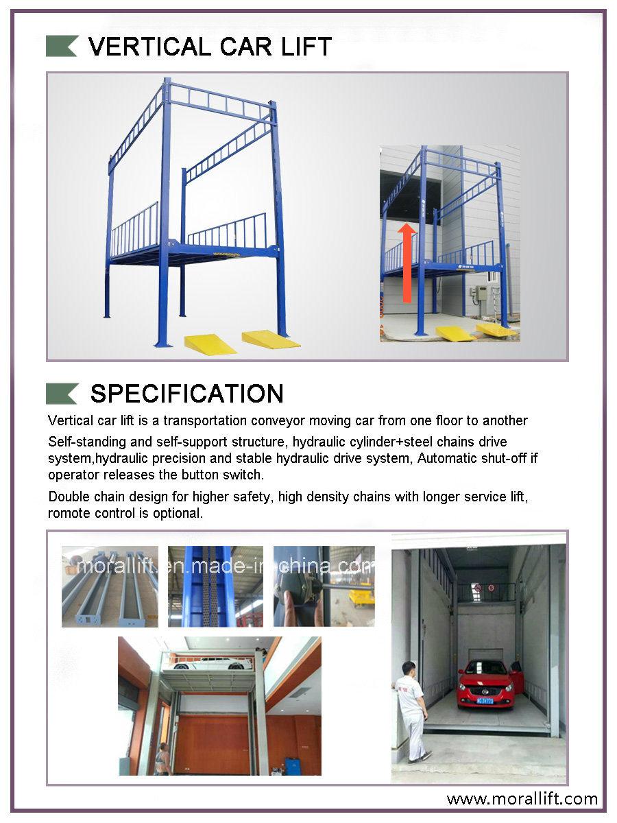 Vertical Hydraulic Car Lifter with CE