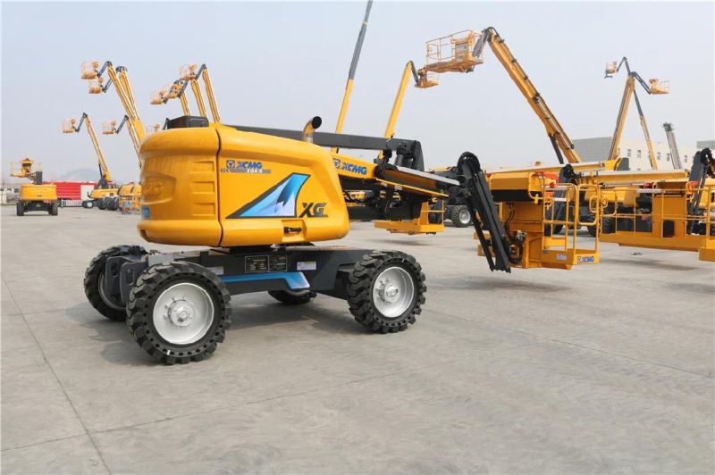 XCMG Official 16m Articulated Boom Lift Xga16 China Small Hydraulic Self-Propelled Articulating Boom Lift Platform Machine Prcie