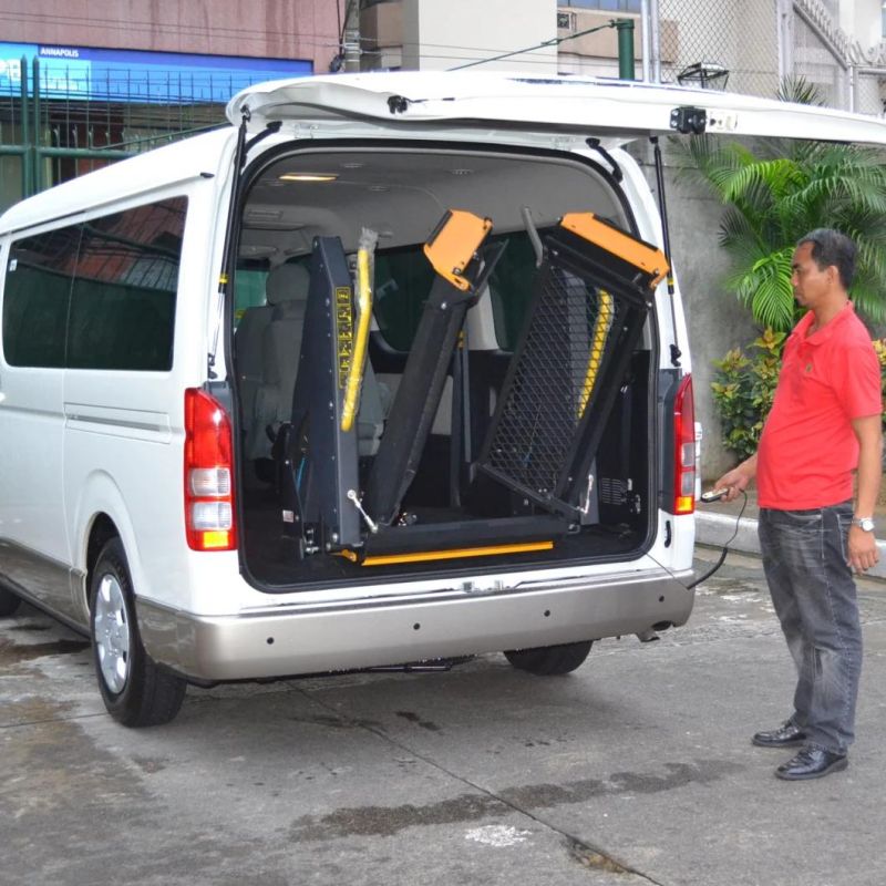 Ce Certificate Wl-D Electric and Hydrulic Wheelchair Lift for Van and Minibus