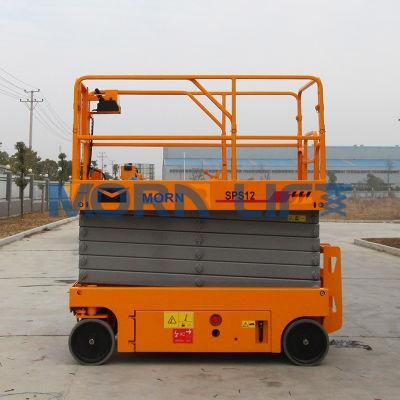 320 Kg 16m Morn CE Man Mobile Aerial Scissor Lift