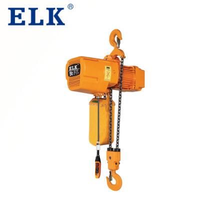Elk Brand Electric Monorail Trolley 5 Ton Electric Chain Hoist