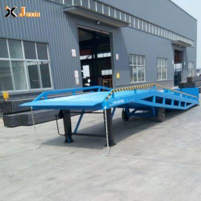 2022 CE Portable Truck Loading Ramp Mobile Hydraulic Container Dock Ramp for Sale