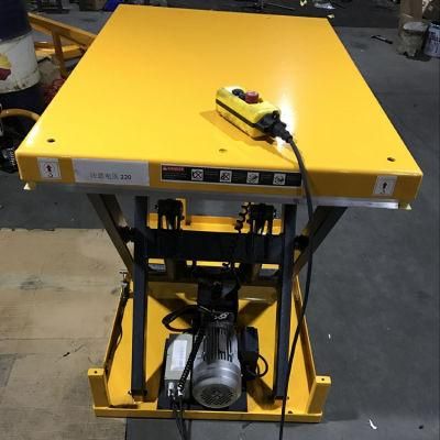 Hydraulic Scissor Lift Table, Moveable Manual Lift Table