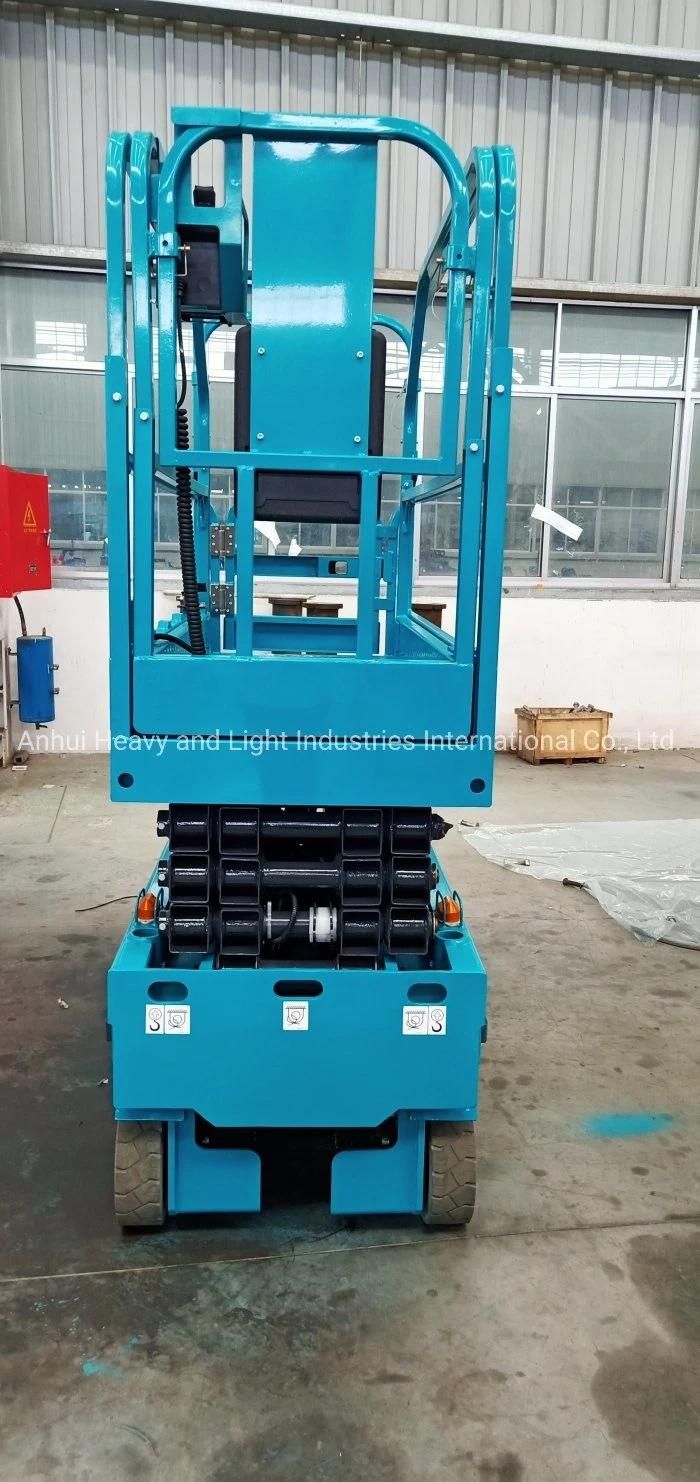 Sunward Self Propelled 8m Hydraulic Mobile Scissor Lift Table Swsl0807HD