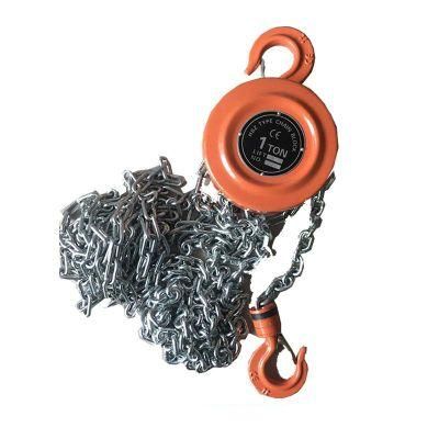 Hot Factory Price Block Chain Crane Fixed Hand Hoist