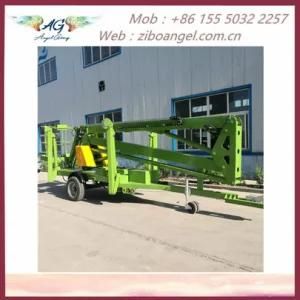 Elecyric Trailer Mounted Boom Lifting Platform Construction Machinery