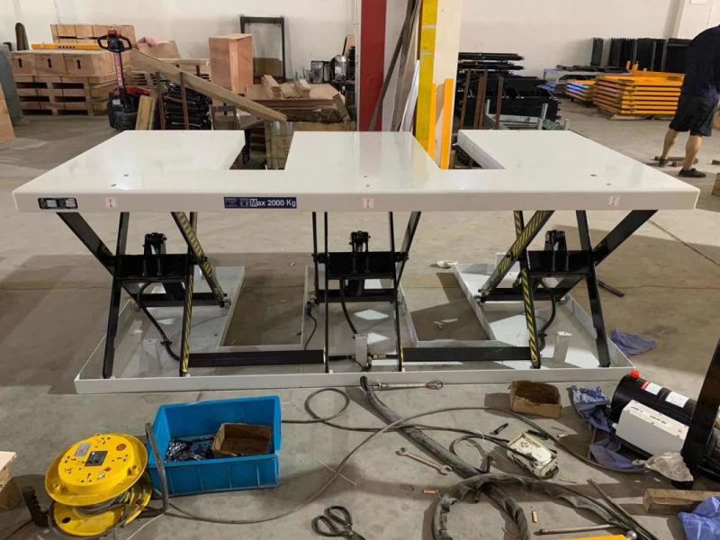 Good Price Easy Operation Safe E-Shape Scissor Lifts for Warehouse